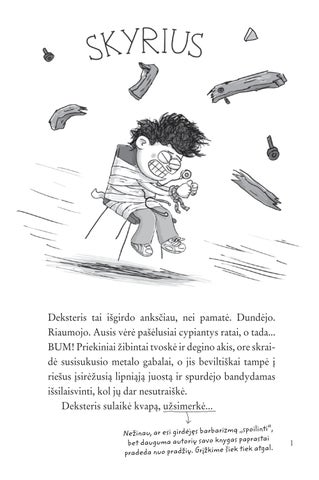 Knygos Deksteris Prokteris ir dingusios gydytojos byla. ištrauka