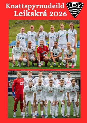 Leikskrá knattspyrnudeildar 2026