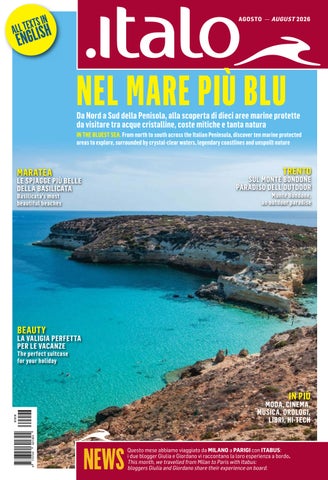 Italo I sensi del viaggio - AGOSTO 2026