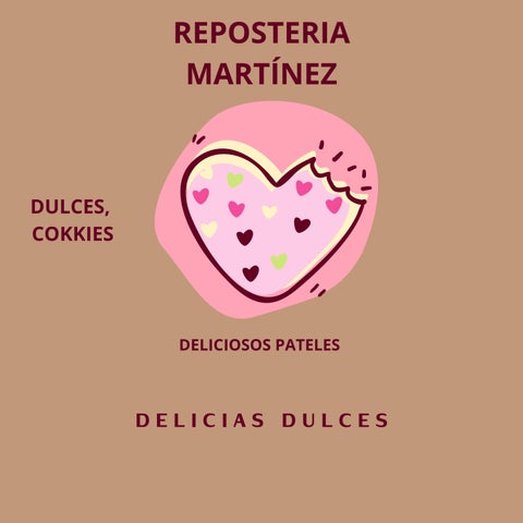 Logo Pastelería Ilustrado Rosa