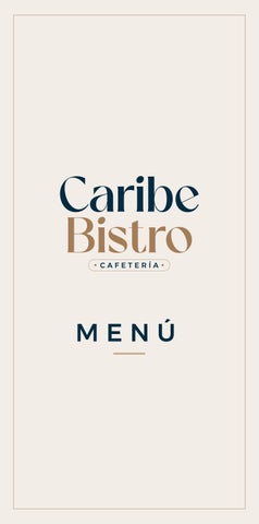 MENU CARIBE BISTRO