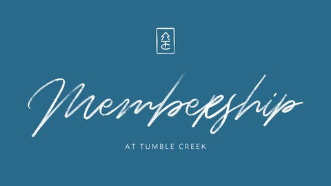 Tumble Creek Membership Brochure