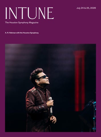 Special Program | A.R. Rahman with the Houston Symphony