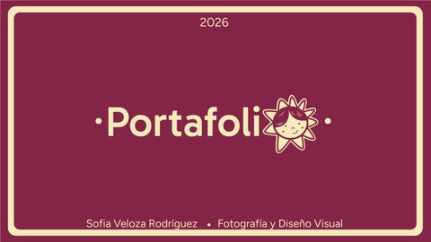 Portafolio 2026- Sofia Veloza Rodríguez