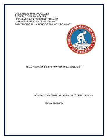 TAREA DE INFORMATICA
