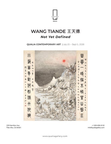 Wang Tiande: Not Yet Defined