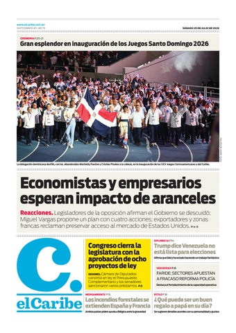 elCaribe 25 Julio 2025