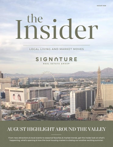 The Insider August - Yvette Riggott