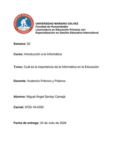 introduccion a la informatica
