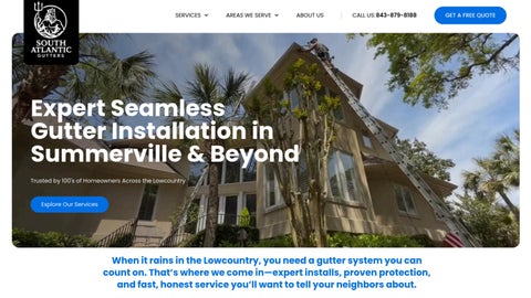 Reliable Gutter Guard Installation Service in Summerville, SC