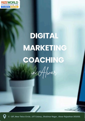 Digital Marketing Coaching in Alwar  RizeWorld (1)