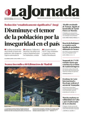 La Jornada 25/7/2026