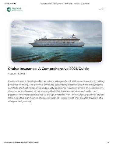 cruise-insurance