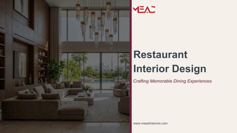 restaurant interior design