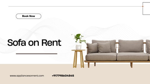sofa on rent PPT