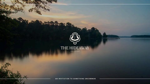 The Hideaway, Lake Oconee - Digital Lookbook 7/2026