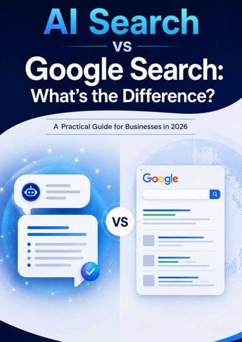 AI Search vs Google Search: What's the Difference? | A Practical Business Guide for 2026
