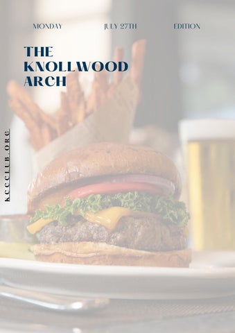 The Knollwood Arch July 27