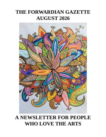 August 2026 Forwardian Gazette