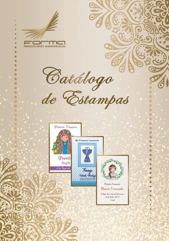 CATÁLOGO DE ESTAMPITAS