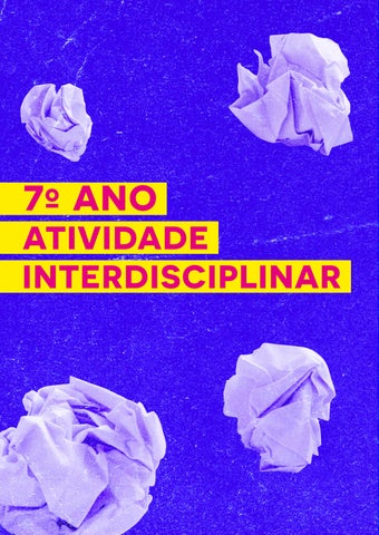 Educação Ambiental – Ciclo Autoral - 7º ano