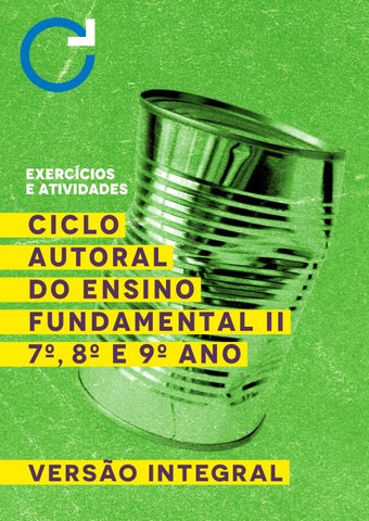 Educação Ambiental – Ciclo Autoral – Integral