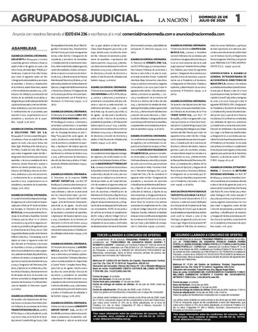 SUPLEMENTO - AGRUPADOS  - EDICIÓN 11.322