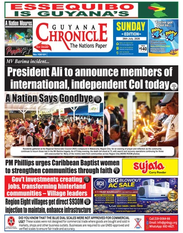 Guyana Chronicle E-Paper 26-07-2026