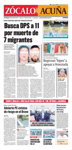 Acuña 26 de julio de 2026