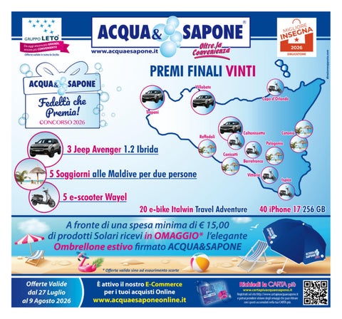Volantino Acqua&Sapone n.16 - 2026