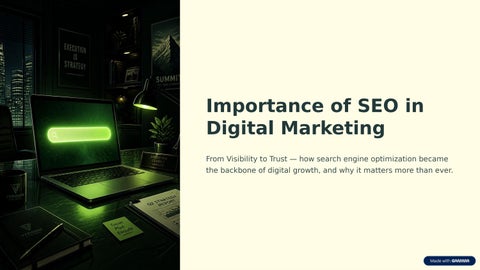 Importance of SEO in Digital Market
