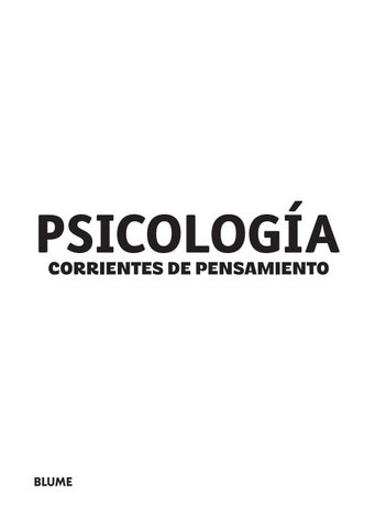 Psicología. Corrientes 德文 pensamiento 第 3 页