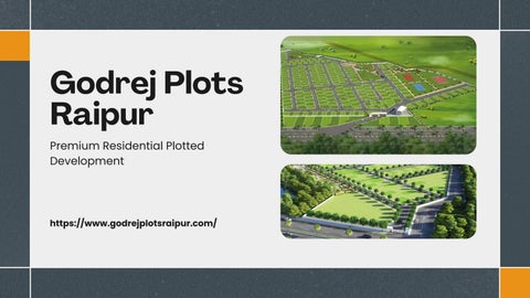 Godrej Plots Raipur - Premium Plotted Development