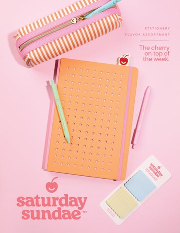 Whimsocal Saturday Sundae Catalog Fall 2026
