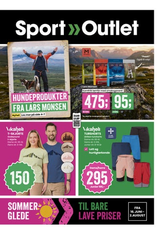 Sport Outlet - Sommerglede til bare lave priser