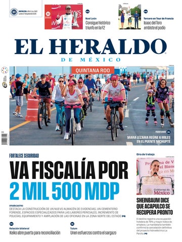 El Heraldo Quintana Roo del 27 julio del 2026