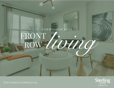 Vermilion Hill Row Homes Brochure