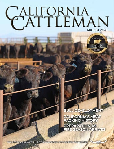 August 2026 California Cattleman