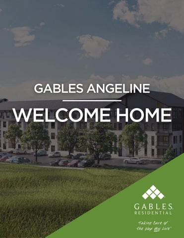 Gables Angeline Move In Packet