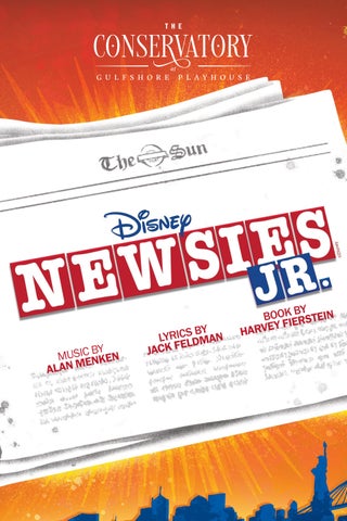 Newsies Jr Playbill