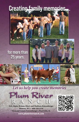 Wisconsin Hereford Members Directory 2026 第 22 页