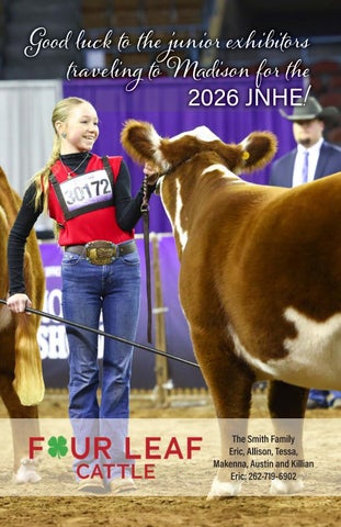 Wisconsin Hereford Members Directory 2026 第 2 页