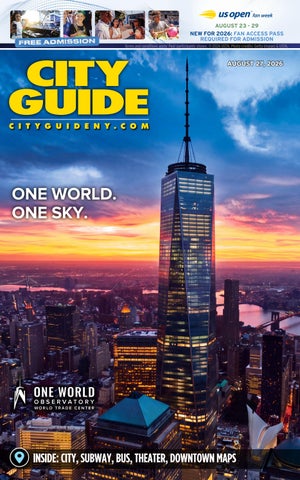 City Guide New York, August 27, 2026