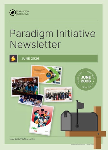 Paradigm Initiative - June 2026 Newsletter