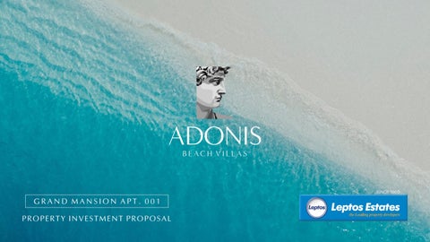 ADONIS BEACH VILLAS GRAND MANSION APT. 001 