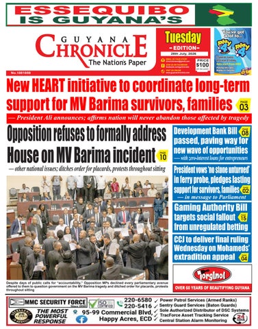 Guyana Chronicle E-Paper 28-07-2026