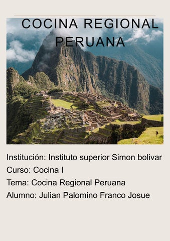 COCINA REGIONAL PERUANA (1)