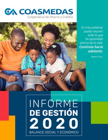 INFORME DE GESTIÓN COASMEDAS 2020