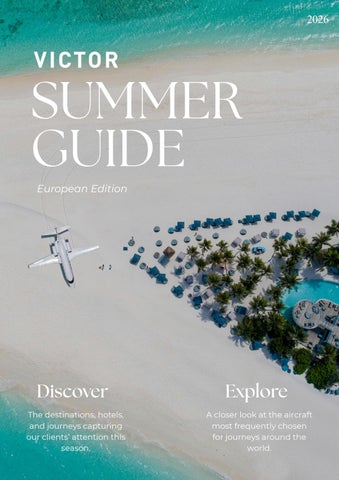 UK & EU The Victor Summer Travel Guide 2026