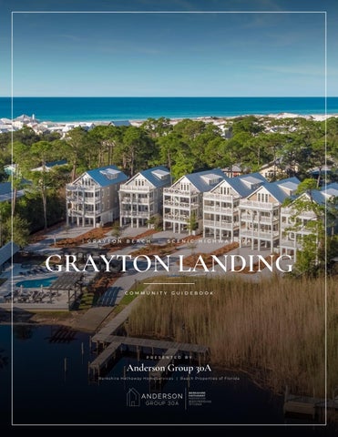 Grayton Landing Community Guidebook | Grayton Beach, Florida | Scenic Highway 30A